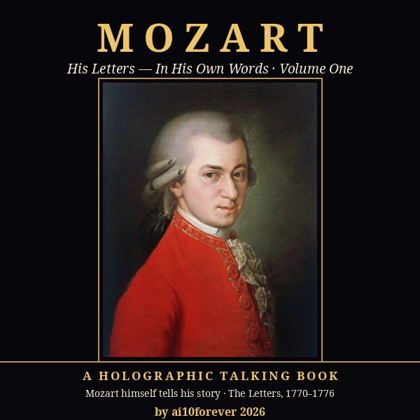 Mozart — The Talking Hologram Book · Volume One cover