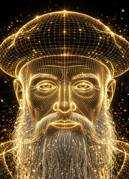 نوستراداموس، الراوي، في نور ذهبي