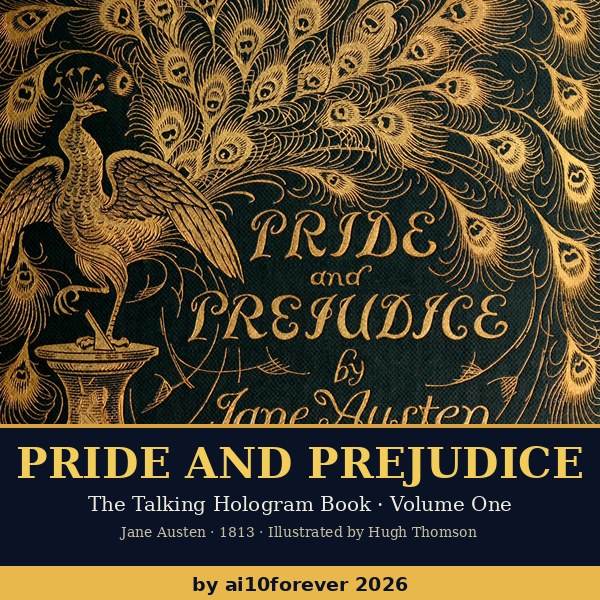 Pride and Prejudice — The Talking Hologram Book — cover